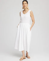 Chico's Clothing Crochet-Bodice Maxi Dress