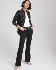 Chico's Clothing No Iron™ Findot Print Sateen Shirt