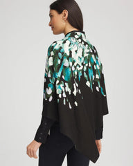 Chico's Clothing Convertible Knit Boatneck Poncho