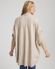 Chico's Clothing Embellished Cocoon Ruana