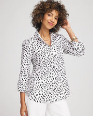 Chico's Clothing No Iron™ Polka Dot Shirt