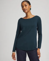 Chico's Clothing Ella Boatneck Sweater