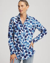 Chico's Clothing No Iron™ Printed Sateen Shirt