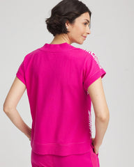 Chico's Clothing Zenergy® Tropical Gauze Top
