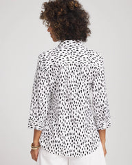 Chico's Clothing No Iron™ Polka Dot Shirt