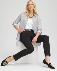 Chico's Clothing Girlfriend Slim Ankle Jeans