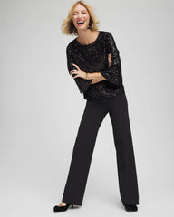 Chico's Clothing Emme Wide-Leg Trouser Ponte Pants