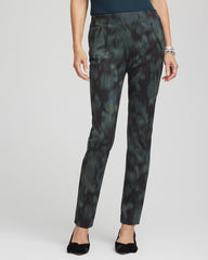 Chico's Clothing Brinkly Blur Juliet Slim Ankle Pants