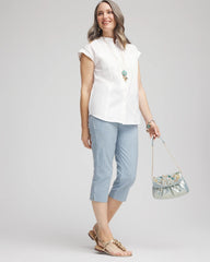 Chico's Clothing Brigitte™ Cross Dye Capri Pants