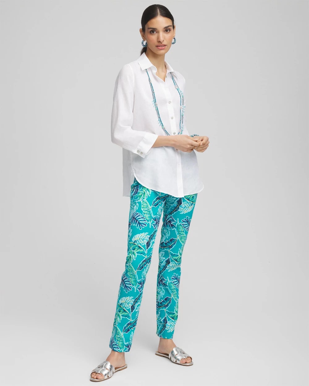 Chico's Clothing Brigitte™ Tropical Slim Leg Pants