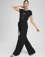 Chico's Clothing Travelers™ Cap Sleeve Jumpsuit