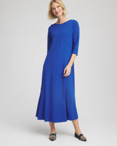 Chico's Clothing Seamed Crepe Maxi Dress