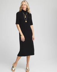 Chico's Clothing Travelers™ Mockneck Midi Dress