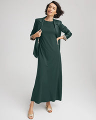Chico's Clothing Dolman-Sleeve Ponte Maxi Dress