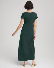 Chico's Clothing Dolman-Sleeve Ponte Maxi Dress