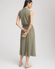 Chico's Clothing Travelers™ Knit Sleeveless Shirtdress