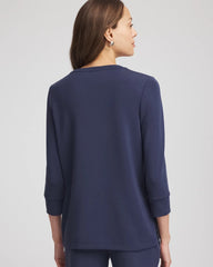 Chico's Clothing Zenergy® Satin-Trim Tunic