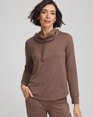 Chico's Clothing Zenergy® Cloud Cowlneck Top