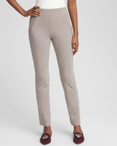 Chico's Petites Petite Juliet Slim Trim Detail Ankle Pants
