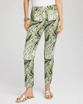 Chico's Petites Petite Brigitte™ Slim Ankle Palm-Print Pants