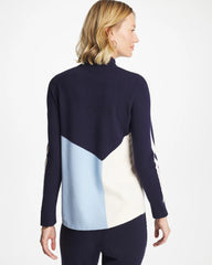 Chico's Collections Zenergy® Luxe Colorblock Half-Zip Pullover