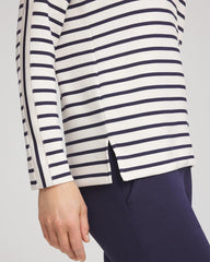 Chico's Collections Zenergy® Soft Striped Top
