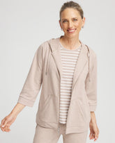 Chico's Collections Zenergy® French Terry Full-Zip Jacket