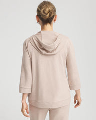 Chico's Collections Zenergy® French Terry Full-Zip Jacket