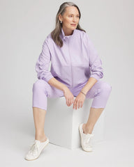 Chico's Collections Zenergy® UPF Striped Jacket