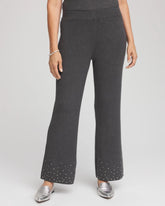 Chico's Collections Travelers™ Embellished Straight-Leg Pants