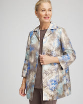 Chico's Collections Travelers™ Collection Watercolor Jacquard Jacket