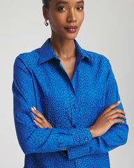 Chico's Collections No Iron™ Jacquard Animal Motif Shirt