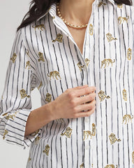 Chico's Collections No Iron™ Leopard Graphic Shirt
