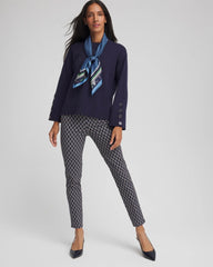 Chico's Collections Brigitte™ Chain Connection Slim Ankle Pants