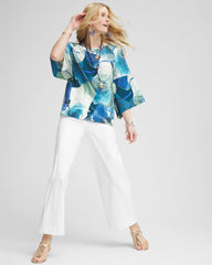 Chico's Collections Brigitte™ Wide-Leg Cropped Pants