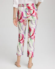 Chico's Collections Brigitte™ Slub Slim Cropped Pants