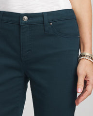 Chico's Collections Girlfriend Slim Ankle Jeans