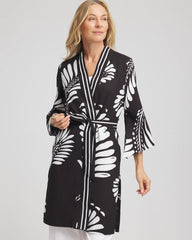 Chico's Clothing Tie-Front Long Kimono