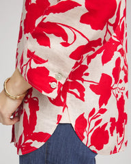 Chico's Clothing No Iron™ Floral Linen Shirt