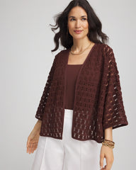 Chico's Clothing Short Woven Kimono