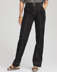 Chico's Clothing Pull-On Wide-Leg Jeans