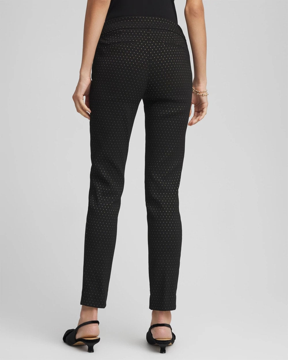 Chico's Clothing Brigitte™ Slim Ankle Jacquard Pants
