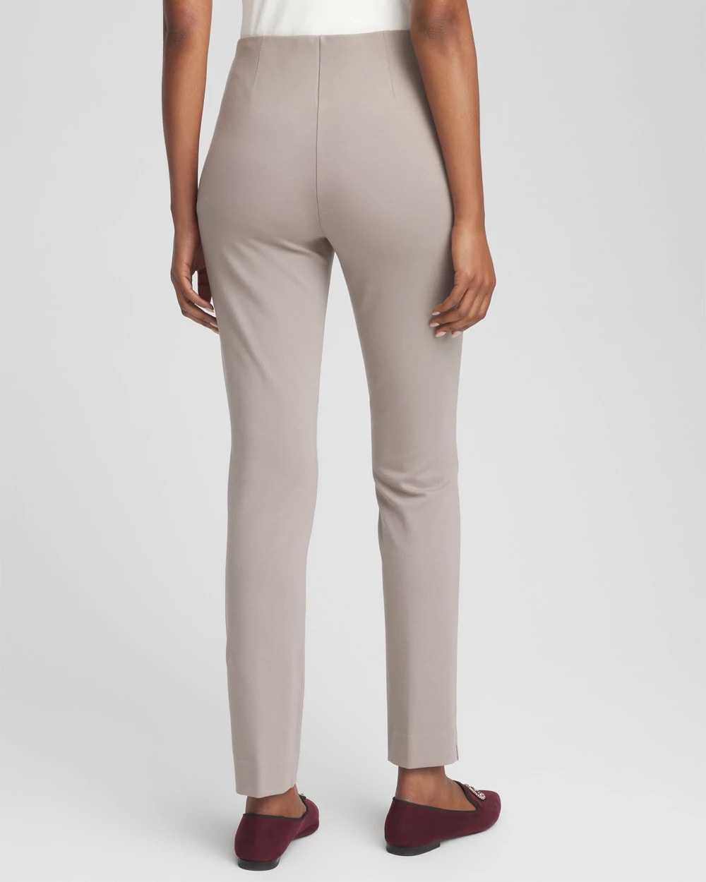 Chico's Clothing Juliet Slim Trim Detail Ankle Pants
