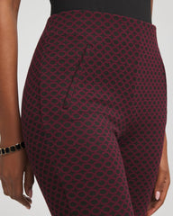 Chico's Clothing Circle Jacquard Juliet Slim Ankle Pants