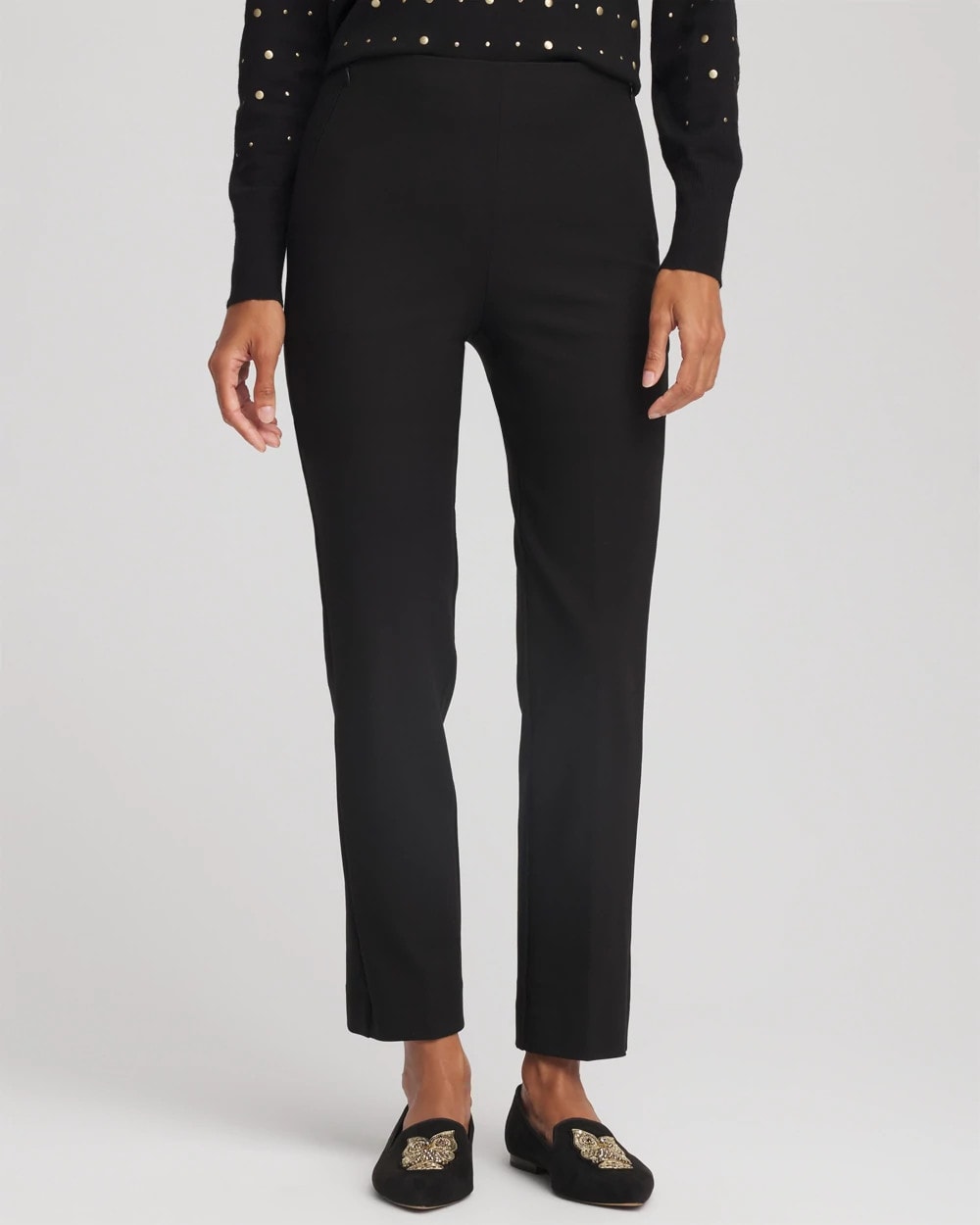 Chico's Clothing Lightweight Juliet Straight Ankle Pants