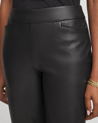 Chico's Clothing Faux Leather Brigitte™ Pull-On Cropped Pants