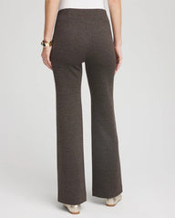 Chico's Clothing Juliet Jacquard Full-Length Ponte Pants