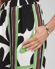 Chico's Clothing Printed Silky Soft Pants