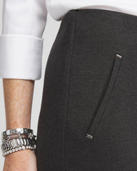 Chico's Clothing Juliet Trim Detail Ponte Ankle Pants