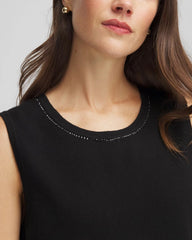 Chico's Clothing Zenergy® Luxe Diamante Tank
